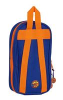 Etui Valencia Basket M847 Blauw Oranje 12 x 23 x 5 cm - thumbnail
