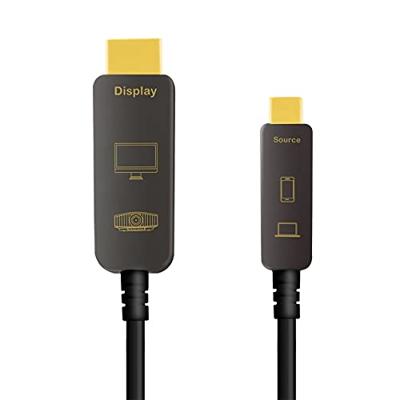LogiLink CUF0100 video kabel adapter 10 m USB Type-C HDMI Type A (Standaard) Zwart