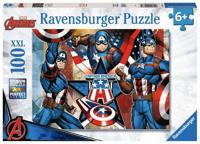 Ravensburger legpuzzel xxl captain america, 100st. - thumbnail