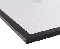 Fotolijst 60x80 cm - Fotokader in MDF Hout - Zwart - thumbnail