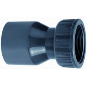 PVC 2/3 koppeling - 63 mm - 2 1/2"