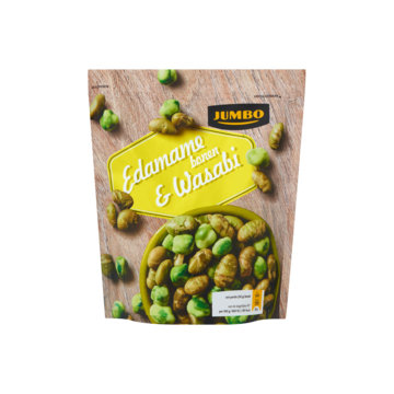 Jumbo Edamame Bonen & Wasabi 150 g bij Jumbo Jumbo Edamame Bonen & Wasabi 150 g bij Jumbo