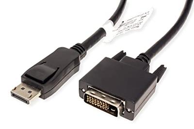 VALUE DisplayPort Kabel DP Male - DVI-D Male, zwart, 1,5 m VALUE DisplayPort Kabel DP Male - DVI-D Male, zwart, 1,5 m
