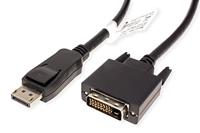 VALUE DisplayPort Kabel DP Male - DVI-D Male, zwart, 5 m - thumbnail