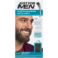 Just For Men Snor en baard donker bruin m45 (24 gr) - thumbnail