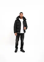 Malelions Arctic Puffer Winterjas Heren Zwart - Maat S - Kleur: Zwart | Soccerfanshop - thumbnail