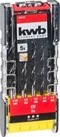 Houtspiraalborenset 5dlg promo KWB - Kwb - thumbnail