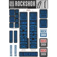 ROCKSHOX decor set decal set blue - thumbnail