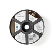 Nedis CABR4000TR1000 Speaker-kabel 2x 4,00 Mm2 100 M Op Rol Transparant - thumbnail