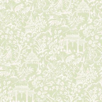 Noordwand Secret Garden Behang met tempels en tijgers G78509