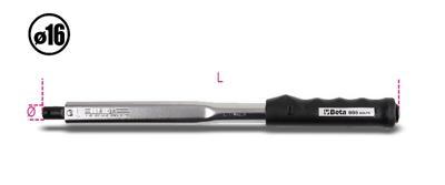 Beta Moment schroevendraaiers met klikmechanisme,zonder schaalverdeling voor het rechts en linksom vastzetten.Torsie nauwkeurigheid van: ±4% (te