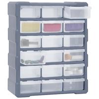 Organiser met 18 medium lades 38x16x47 cm - thumbnail