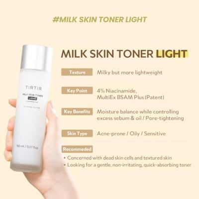 Tirtir Milk Skin Light Toner 150 ml Tirtir Milk Skin Light Toner 150 ml