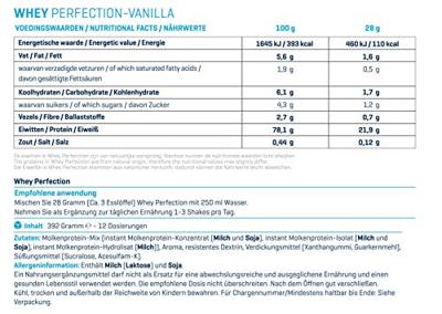 Whey Perfection | Body & Fit | 896g
