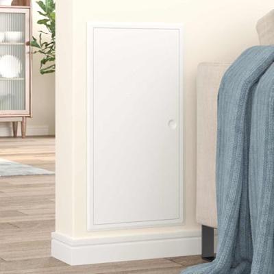 Toegangs paneel Wit 30 x 60 cm Staal