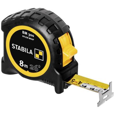 Stabila BM 300cm+inch 19573 Rolmaat 8 m ABS-PC Stabila BM 300cm+inch 19573 Rolmaat 8 m ABS-PC