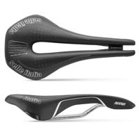 Selle Italia Novus Endurance TI 316 Superflow S3 Zadel - Zwart - thumbnail