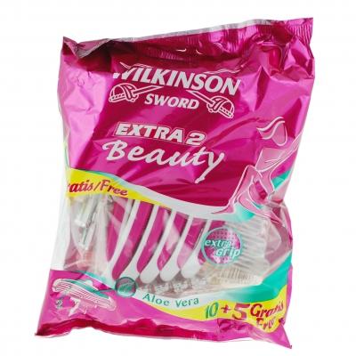 Wilkinson Extra2 Beauty 10 mesjes Wilkinson Extra2 Beauty 10 mesjes