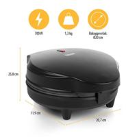 Tristar WF1170 Stroopwafel- en IJshoorntjesmaker Zwart - thumbnail