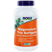 NOW Magnesium Trio Softgels - thumbnail