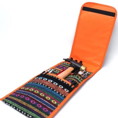 5 STÜCK wandelen Camping etnische stijl Tent hamers tas draagbare Tent nagel haringen zaak opbergetui