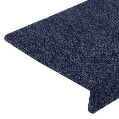 VidaXL Trapmatten zelfklevend 10 st 65x21x4 cm antraciet rechthoekige rand