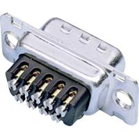 Amphenol 77D E09S ST D-sub female connector 180 ° Aantal polen: 9 Schroeven 1 stuk(s) - thumbnail