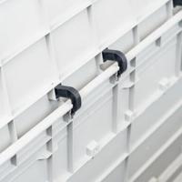 Tuinbox 280 L lichtgrijs - thumbnail