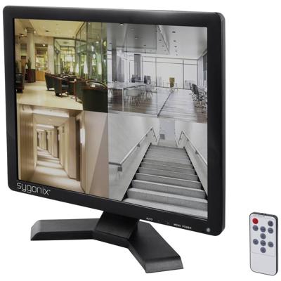 Sygonix SY-6180356 LCD-bewakingsmonitor Energielabel: E (A - G) 43.18 cm 17 inch 1280 x 1024 Pixel Zwart Sygonix SY-6180356 LCD-bewakingsmonitor Energielabel: E (A - G) 43.18 cm 17 inch 1280 x 1024 Pixel Zwart