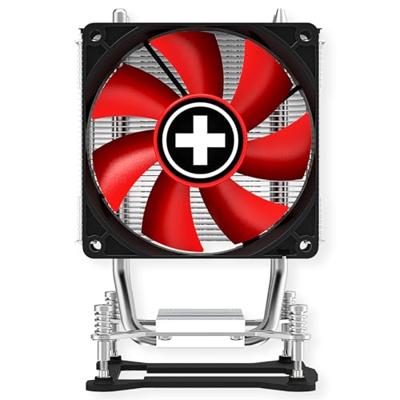 Xilence I402 Processor Koeler 9,2 cm Zwart, Rood, Zilver