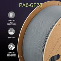 Polymaker FG02002 Fiberon™ PA6-GF25 Filament PA6-GF Glasvezelversterkt 1.75 mm 3000 g Grijs 1 stuk(s) - thumbnail