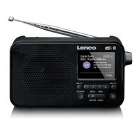 Draagbare DAB+ FM-radio met Bluetooth® 2,4" TFT-scherm Zwart - thumbnail
