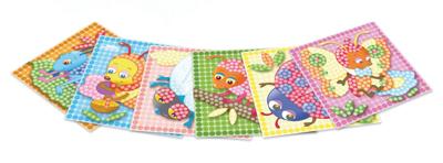 Playmais mozaïek set - kleine insecten