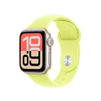 Apple Watch Band - Sportbandje - 40 mm - Neongeel - S/M - thumbnail