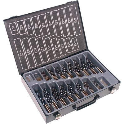 Rotec Spiraalborenset 1-10x0.5mm hss-r 170-delig