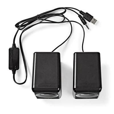 Nedis CSPR20020BK Pc-luidspreker 2.0 18 W 3,5 Mm Jack Nedis CSPR20020BK Pc-luidspreker 2.0 18 W 3,5 Mm Jack