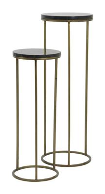 Light & Living Zuil 'Sobrina' Set van 2 stuks, kleur Antiek Brons