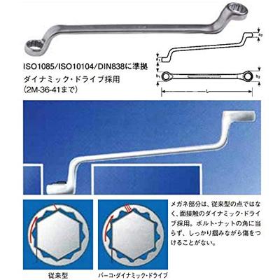Bahco ringsleutelset 8-dlg | 2M/8T