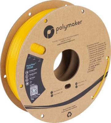 Polymaker PD01004 PolyFlex TPU-95A Filament TPU Flexibel 1.75 mm 750 g Geel 1 stuk(s)
