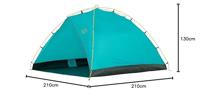 Grand Canyon TONTO BEACH TENT 4 Blue Grass - thumbnail