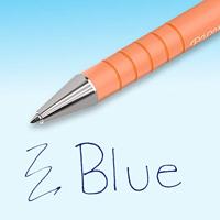 Paper Mate balpen Flexgrip Ultra RT Brights, medium, blauwe inkt, blister van 5 stuks, assorti - thumbnail