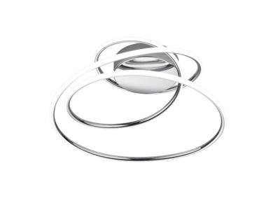 Trio Led plafondlampBologna chroom - R67051106