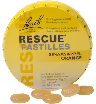 Bach Rescue Pastilles Sinaasappel 50gr