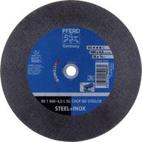 PFERD TOOLS 80 T 400-4,0 L SG CHOP HD STEELOX/25,4 66324082 Doorslijpschijf recht 400 mm 10 stuk(s) RVS, Getemperd staal, Staal - thumbnail