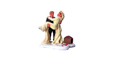Lemax just married kerstdorp figuur type 2 Caddington Village 2004