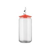 Alessi Lula Voorraadpot rood/oranje - thumbnail