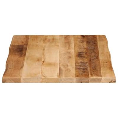 Tafelblad met natuurlijke rand 70x60x2,5 cm massief mangohout Tafelblad met natuurlijke rand 70x60x2,5 cm massief mangohout