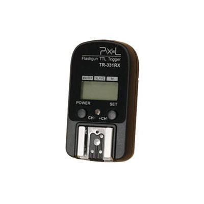 Pixel TR-331RX - Set voor fotoapparaten (zwart, 1 stuks)