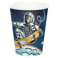 Haza Witbaard astronaut bekers, 8st. - thumbnail