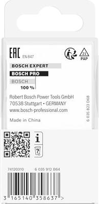 Bosch Accessories 2608628402 Groeffrees Hardmetaal Lengte 51 mm Afmeting, Ø 32 mm Schachtdiameter 8 mm Bosch Accessories 2608628402 Groeffrees Hardmetaal Lengte 51 mm Afmeting, Ø 32 mm Schachtdiameter 8 mm